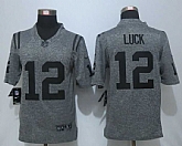 Nike Limited Indianapolis Colts #12 Luck Men's Stitched Gridiron Gray Jerseys,baseball caps,new era cap wholesale,wholesale hats